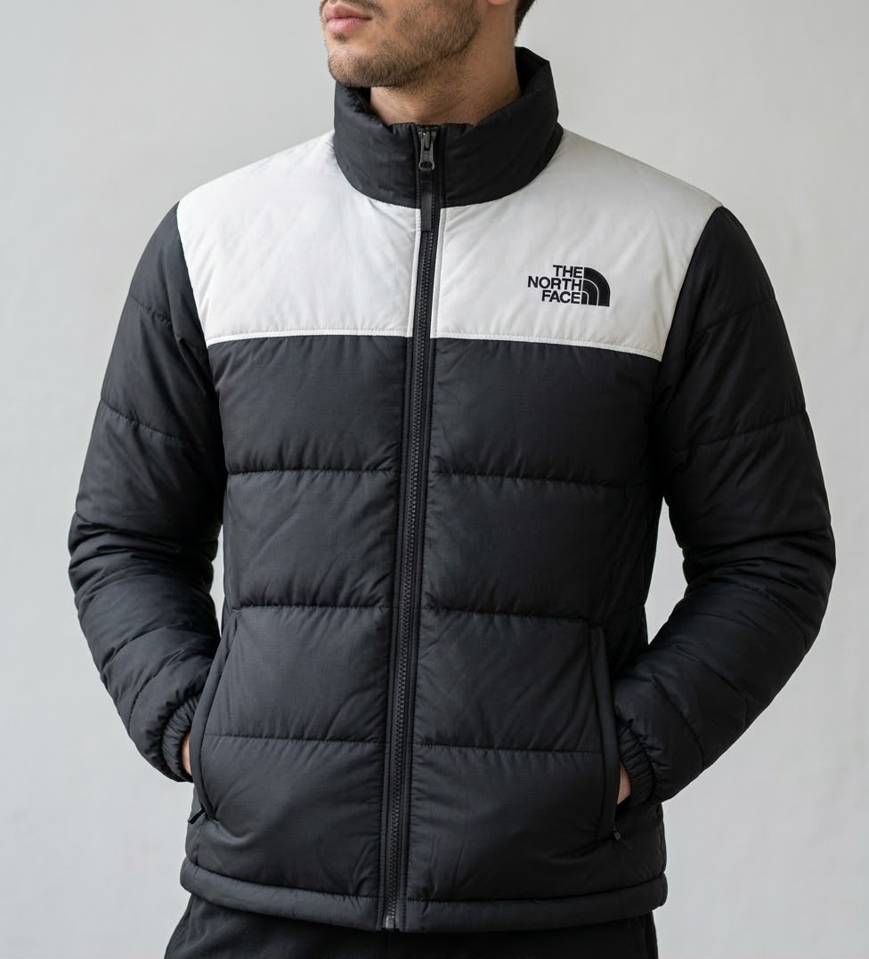 North Face Insulated Puffer Jacket | Windproof Winter Coat